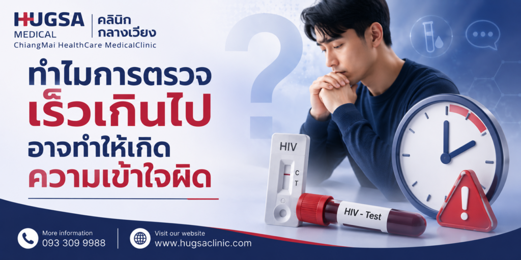 ทำไมการตรวจเร็วเกินไปอาจทำให้เกิดความเข้าใจผิด